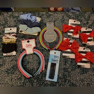 NWT! Girls Hair Accessory Bundle (Approx 30 Items)